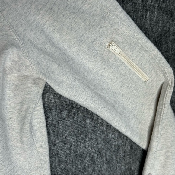 Athleta | Sweatshirt Hoodie Tunic Dress in Gray‎  Workout Athletic Sporty Sz XS - Picture 5 of 13